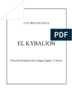 EL KYVALION Tres Iniciados