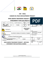 Method of Statement For Electrical Works-UPDATE