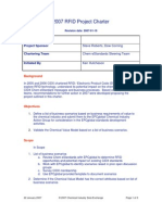 CIDX Project Charter RFID 2007-01-18