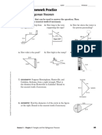 Lesson 6 Homework Practice: Use The Pythagorean Theorem