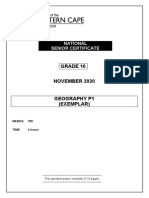 Geography p1 Nov 2020