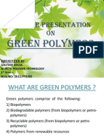 Green Polymers - Gautam