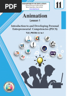 Animation First Week Module