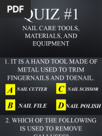 Nail Care Tools Quiz