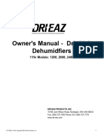 Dehumidifiers Drieaz