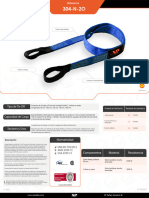 Tipo de Tie Off Capacidad de Carga: UNE-EN 795:2012 ANSI Z359.12 CSA Z259.12