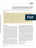 Heat Capacities and Low Temperature Thermal Transitions of 1-Hexyl and 1-Octyl-3-Methylimidazolium Bis (Trifluoromethylsulfonyl) Amide