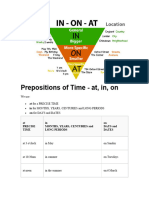 Prepositions of Time