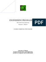 Engineering Programming ESEMSc