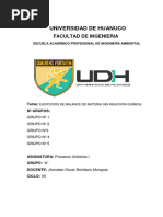 Ejercicios Unidos Procesos Unitarios I