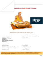 2023 Drik Panchang Iskcon Festivals v1.0.0