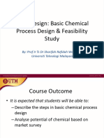 Process Design Feasibility Study Lecture Notesv2