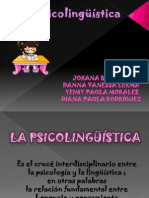 La Psicolinguistica Muy Bonita