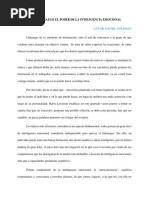 Liderazgo El Poder de La Inteligencia Emocional