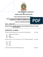 Sma 2100 Discrete Mathematics