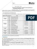 RESULTADO - Edital 23-2022 - Transferência Externa - Medicina 2