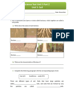 Science Test Unit 5 Soil Part 2