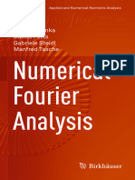 G. Plonka, D. Potts, G. Steidl, M. Tasche - Numerical Fourier Analysis-Birkhäuser (2018)