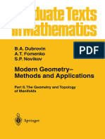 Modern Geometry - Methods and Applications - Part II - The Geometry and Topology of Manifolds - PDF Room