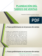 Planeación Del Esfuerzo de Ventas