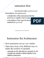 Instruction Set Arch