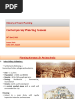 Contemporary Planning Process: History of Town Planning