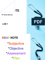 Lab 1 (SOAP Note) .PPTX Version 1 (2) (3 Files Merged)