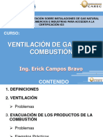 Ventilación de Gases de Combustión Ig3 - Emcb