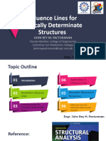 Influence Lines For Statically Determinate Structures