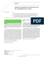 Caso Clínico Manejo de Psicosis en Paciente Con VIH