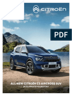 New Citroen c3 Aircross Brochure