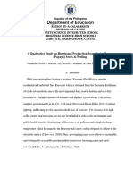 Bioethanol Production From Carica Papaya (Papaya) Seeds & Peelings As Kerosene Additive