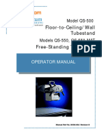 Carestream Quantum Medical Imaging QS 550 Tubestand DC30 034 RH 201506