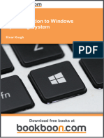 An Introduction To Windows Operating System