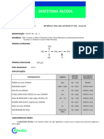 FISPQ Diacetona Álcool