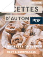 Ebook Recettes Automne Membre