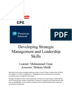 Unit 1 Strategic Management and Leadership