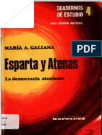 CUADERNOS DE ESTUDIO 4. Esparta y Atenas