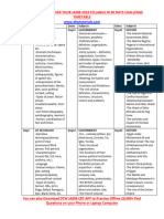 Govt Hist Lit Eng Timetable - DTW Tutorials Jamb 2023