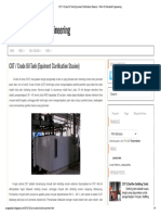 COT - Crude Oil Tank