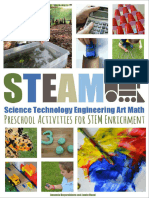 STEAM - Preschool Activities For STEM Enric - Jamie Hand