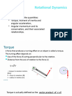 AH - RMA - PPT - 5. Torque Moment of Inertia