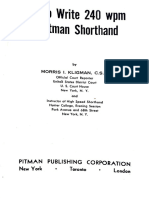 HowToWrite240wpm PitmanShorthand Compressed