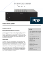 NAD C 298 Data Sheet 1