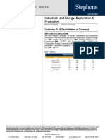 Industrials and Energy: Exploration & Production: Industry Note