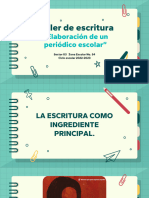 Presentación Taller de Escritura