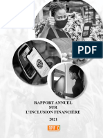 Cote Divoire Rapport Annuel 2021 Sur Linclusion Financiere