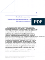 Considération Saisonnière Changements de Température Chez Les Français Méthode de Conception de La Chaussée