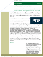 1-Biological Control of Plant Pathogens Research, Commercialization and Application in The USA