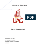 Factor de Seguridad - Erick López 